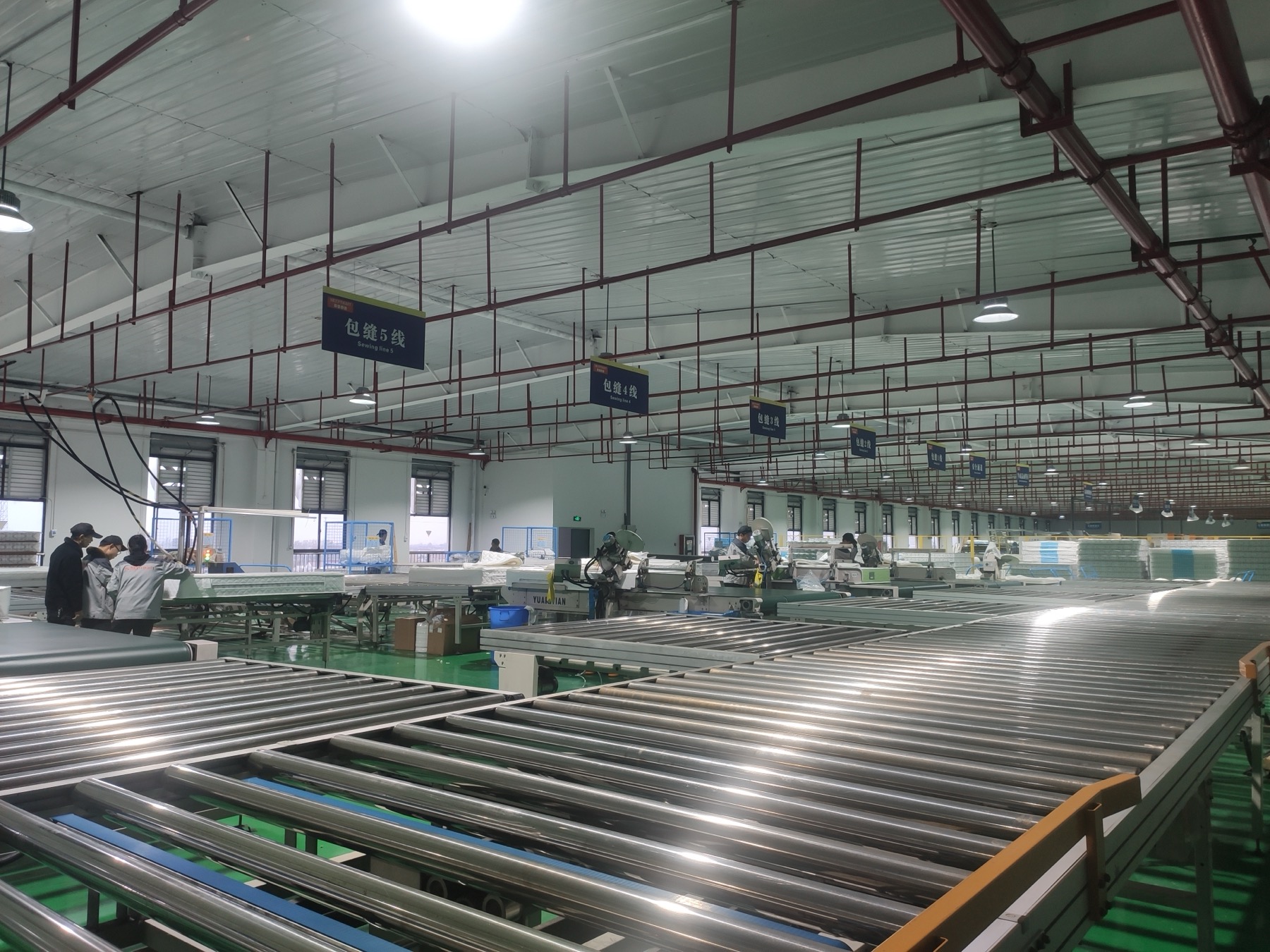 QXSleep mattress production line for OEM and ODM orders